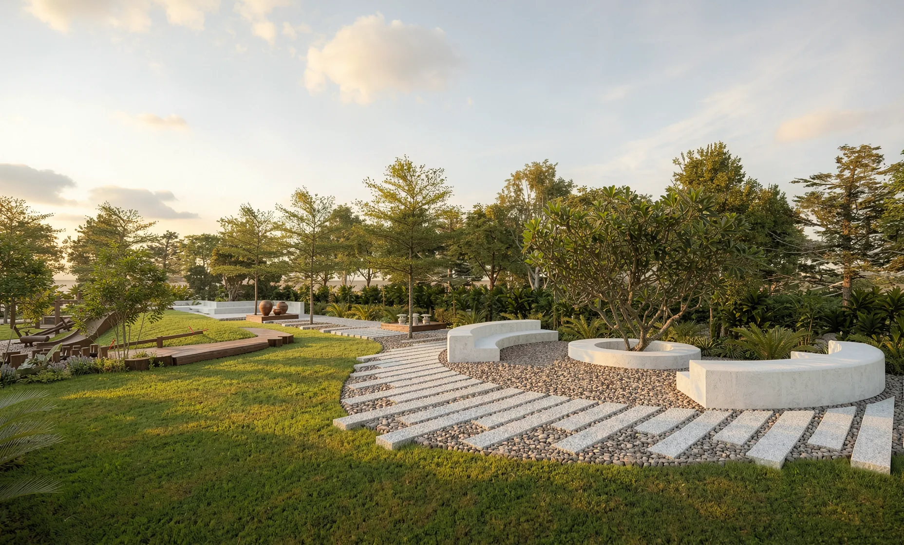 Canvas — the open-air amphitheatre steps